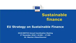 Sustainable Finance in EU: Strategies for Growth