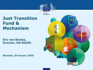 Just Transition Fund Mechanism Overview
