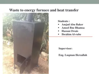 Waste to Energy Furnace Analysis
