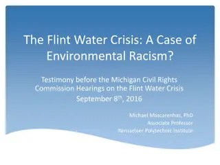 Environmental Injustice in Flint: A Case of Racism?