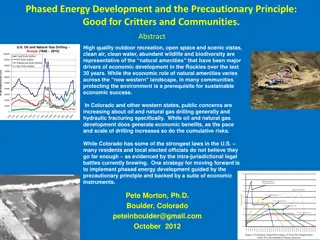 Phased Energy Development and the Precautionary Principle: Good for Communities