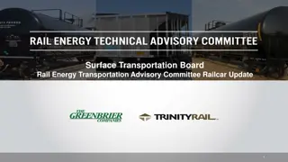 Rail Energy Transportation Update - Impact of COVID-19 on Freight Cars