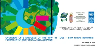 Development of Climate Change Monitoring and MRV System