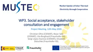 Market Uptake of Solar Thermal Electricity Cooperation Project