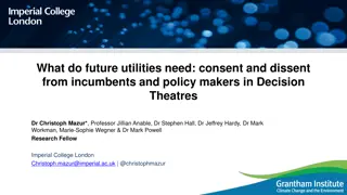 Future Utilities: Consent and Dissent in Decision Theatres