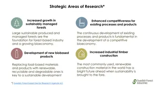 Strategic Areas of Research in Swedish Forest-based Sector