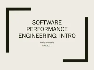 Software Performance Engineering