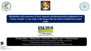 Distribution and Occurrence of Trace Elements in an Urban Wetland: A Case Study of Deepor Beel Assam