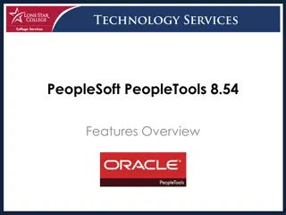 Overview of PeopleSoft PeopleTools 8.54