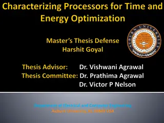 Optimizing Processor Performance Through Energy Efficiency