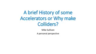 History of Accelerators and Colliders: A Personal Perspective