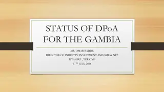 Green Recovery National Development Plan for The Gambia 2023-2027