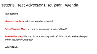 National Heat Advocacy Discussion: Action Agenda