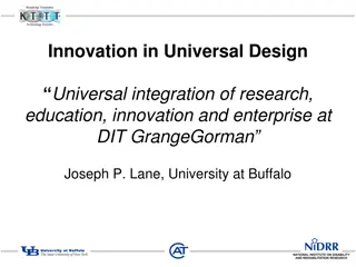 Innovation in Universal Design at DIT GrangeGorman