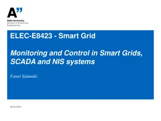 Importance of Monitoring in Smart Grids