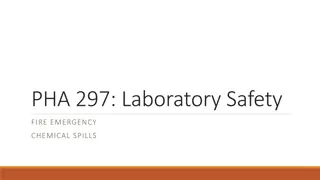 Laboratory Safety: Fire Emergencies & Chemical Spills