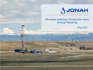 Pinedale Anticline Production Area Annual Meeting May 2021
