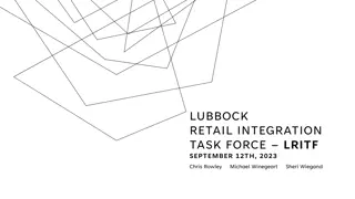 Lubbock Retail Integration Task Force Summary