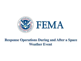 Space Weather Response Operations and FEMA Mission