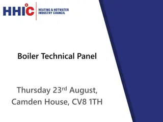 Boiler Technical Panel Meeting Summary