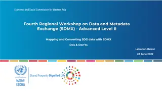 SDMX Data Exchange Workshop in Lebanon