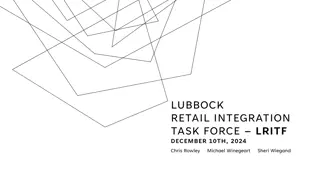 Lubbock Retail Integration Task Force Meeting Summary