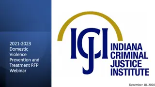 2021-2023 Domestic Violence Prevention and Treatment Grant Opportunity
