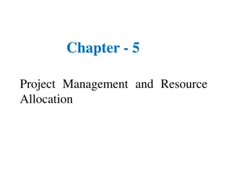 Project Management and Resource Allocation