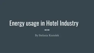 Energy Management in Hotel Industry: Strategies for Sustainability