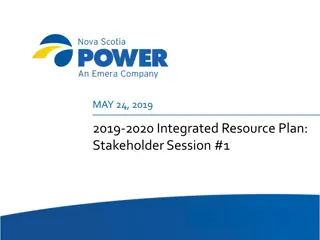 Integrated Resource Plan Stakeholder Session