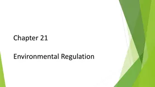 Environmental Regulation and Coase Theorem Exploration