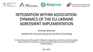 Dynamics of the EU-Ukraine Agreement Implementation