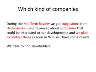 Identifying Potential Stakeholders for Development Projects