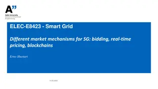Efficient Market Mechanisms in Smart Grid