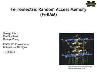 Overview of Ferroelectric Random Access Memory
