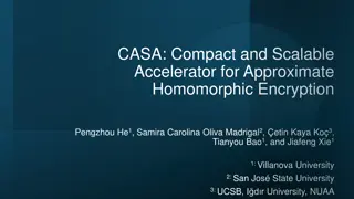 Compact and Scalable Accelerator for Homomorphic Encryption
