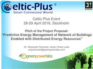 Predictive Energy Management System for Commercial Buildings