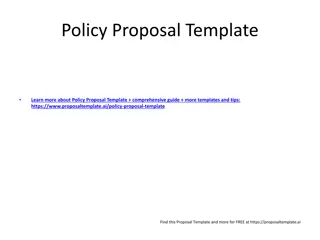 Urgent Climate Policy Proposal for Sustainable Future