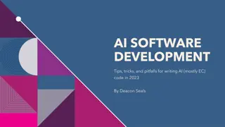 AI Software Development Tips and Pitfalls 2023