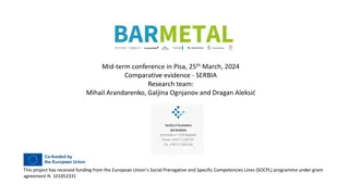 Comparative Evidence in Serbia's Manufacturing Sector