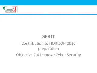SERIT Contribution to Improving Cyber Security in Horizon 2020