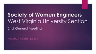Society of Women Engineers WVU Section Events