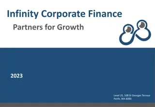 Infinity Corporate Finance Partners for Growth