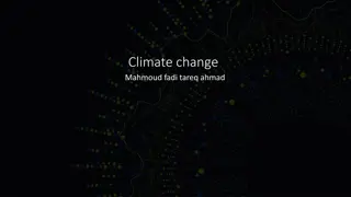 Climate Change and the Greenhouse Effect