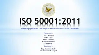 Preparing Specialized Arab Hospital Nablus for ISO 50001:2011 Standard