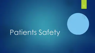 Key Dimensions of Patient Safety in Healthcare