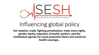 Influencing Global Policy for Fair Taxation, Trade, and Social Justice