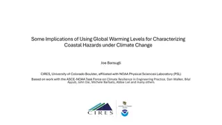 Implications of Global Warming Levels on Coastal Hazards