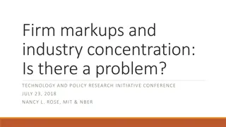 Firm Markups and Industry Concentration: A Closer Look