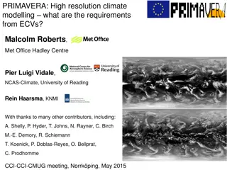 High-Resolution Climate Modelling Requirements from ECVs